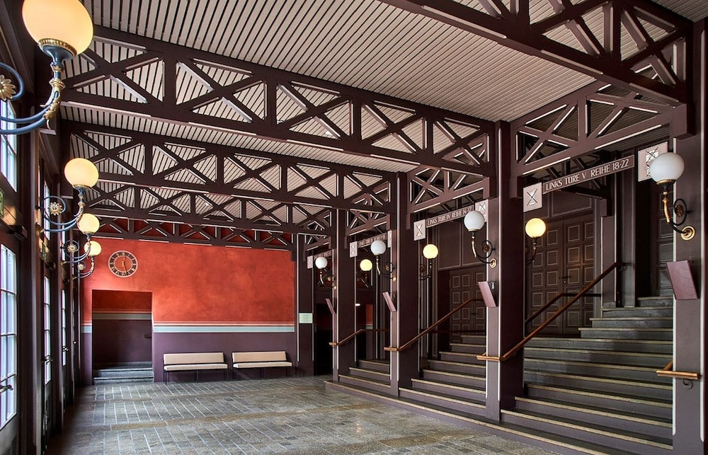 Interior of Bayreuth festival hall